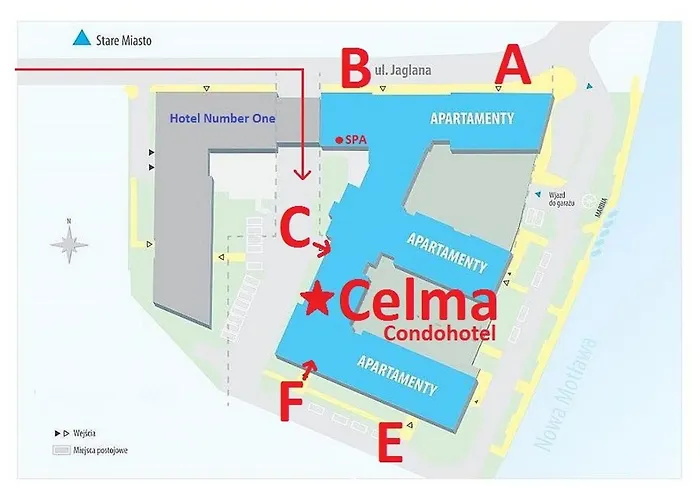 Celma Condohotel Old Town 4* Гданьск